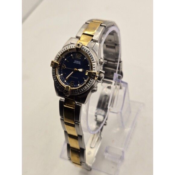 GUESS Waterproof Ladies' Watch Silver Tone Stainless Steel. 6.5" Band. - Picture 2 of 10